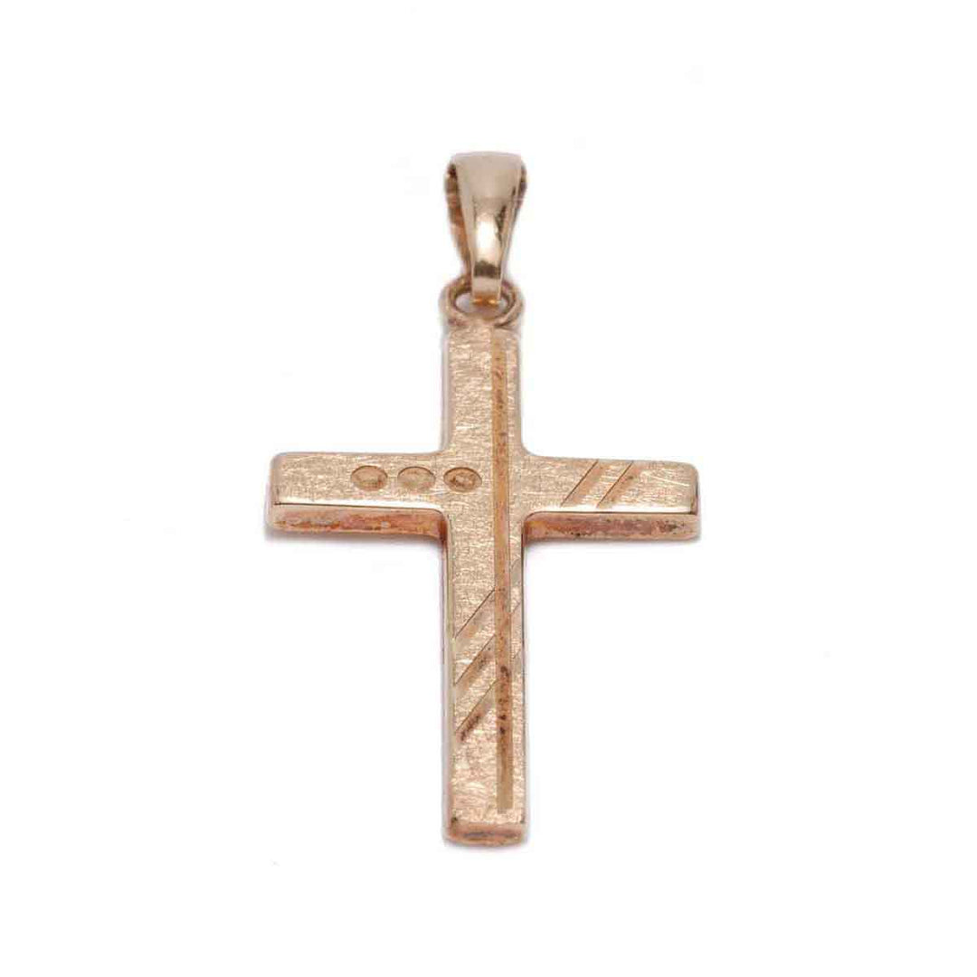 Gold Kreuz-Anhänger