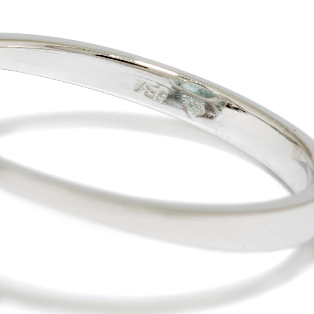 Aquamarin-Brillantring