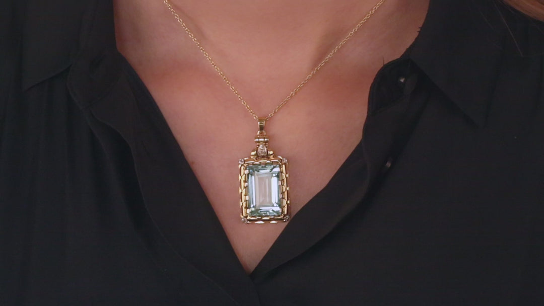 Schlangenkette mit Brillant