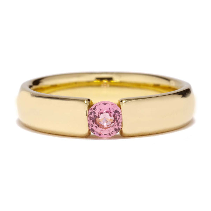 Pinker Saphir-Ring