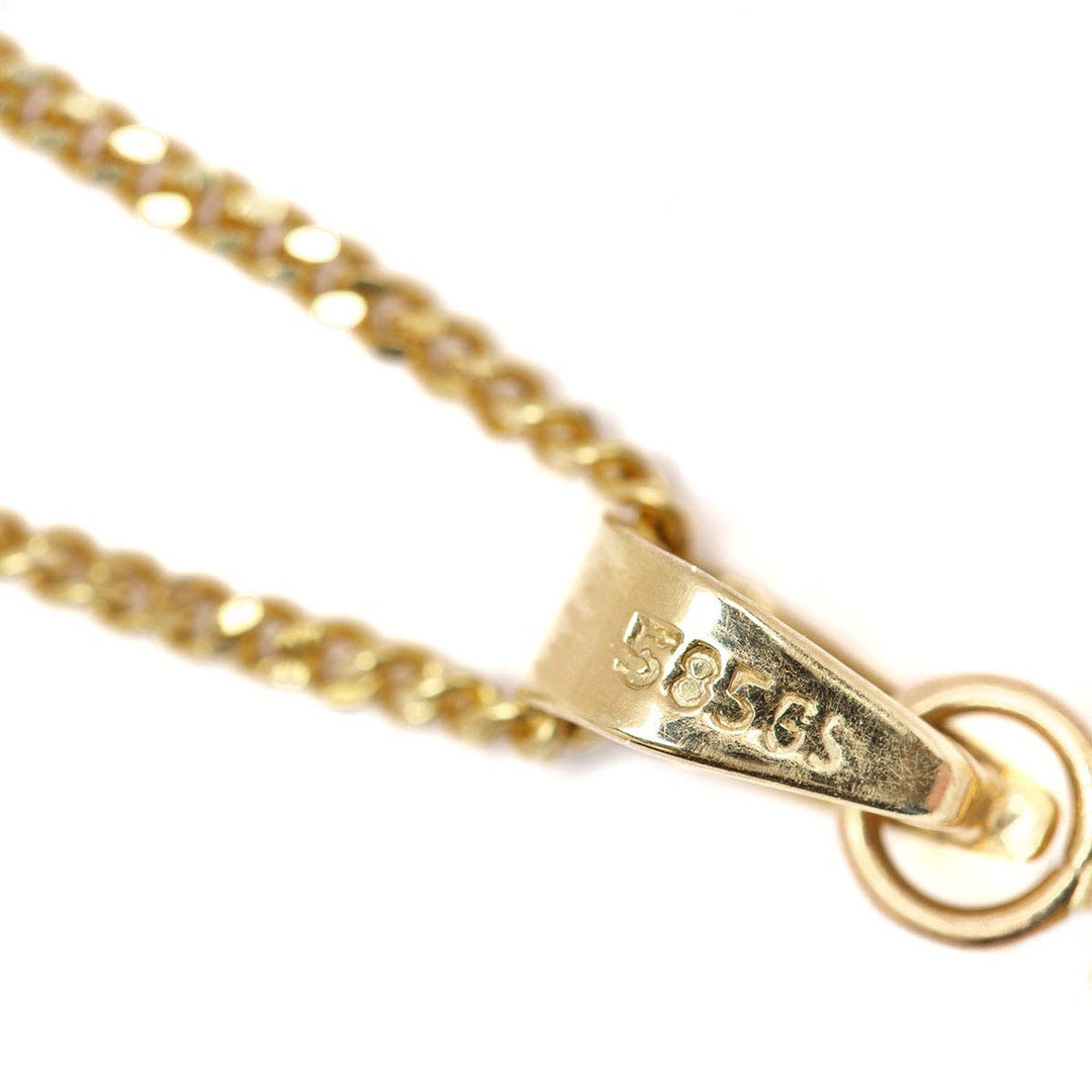 Panzerkette mit Meissener-Porzellan-Anhänger