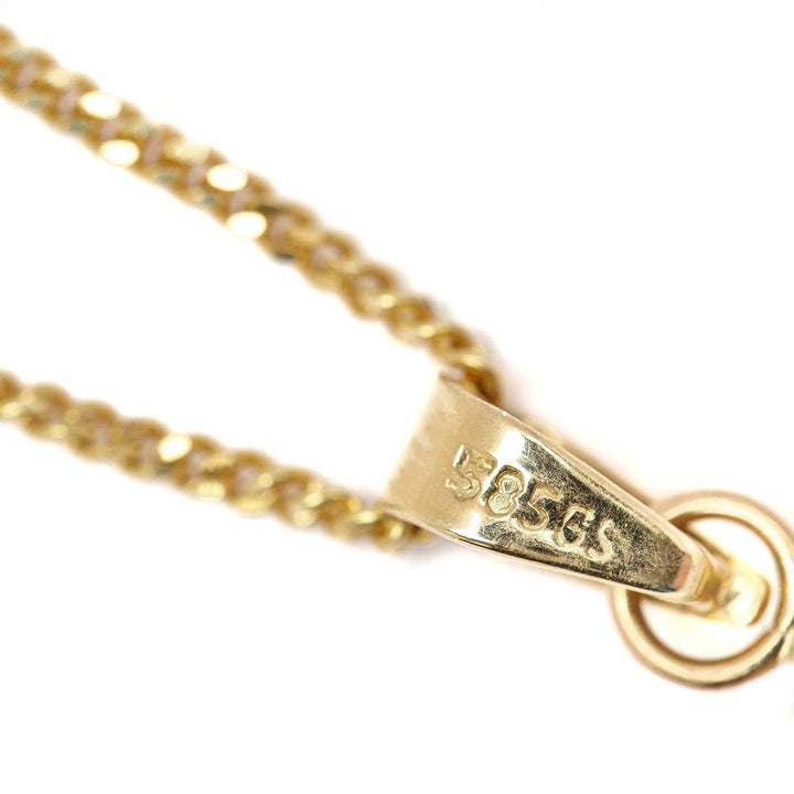 Panzerkette mit Meissener-Porzellan-Anhänger