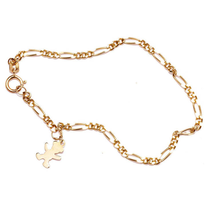 Kinder-Armband mit Teddy-Anhänger