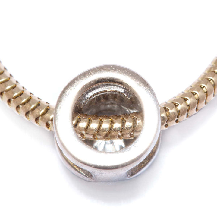 Schlangenkette mit Brillant