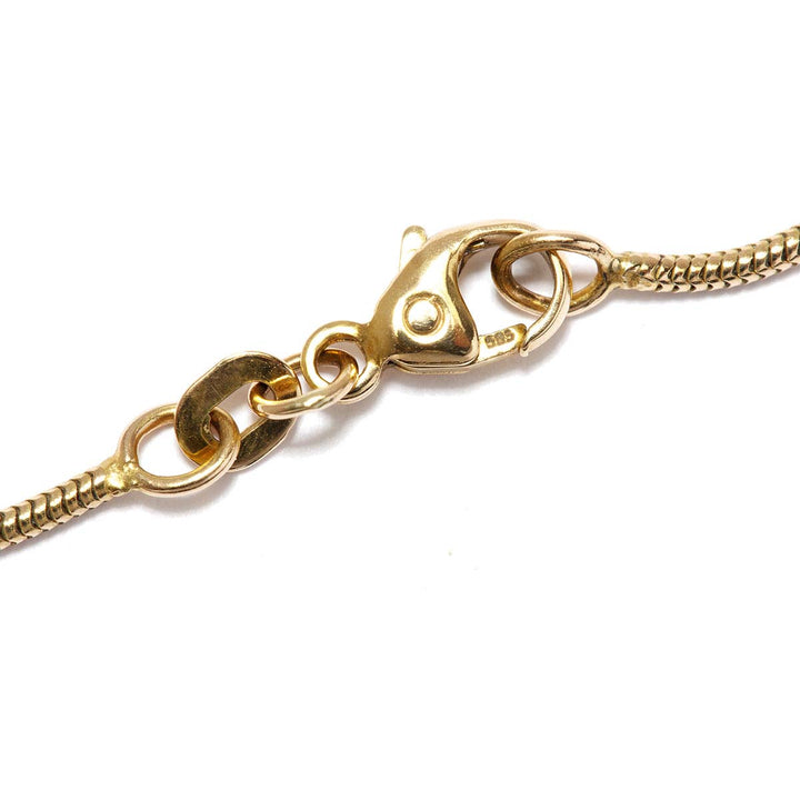 Schlangenkette mit Brillant