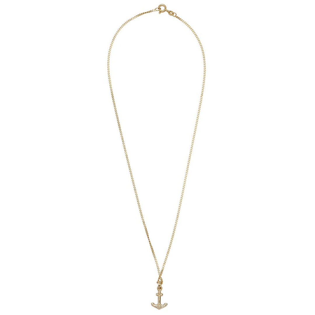 Panzerkette mit Anker-Anhänger