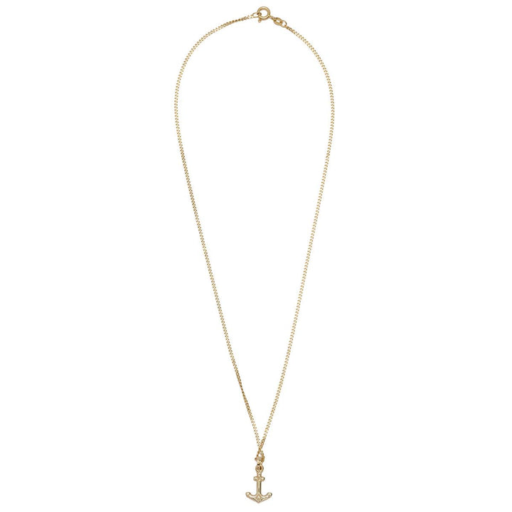 Panzerkette mit Anker-Anhänger