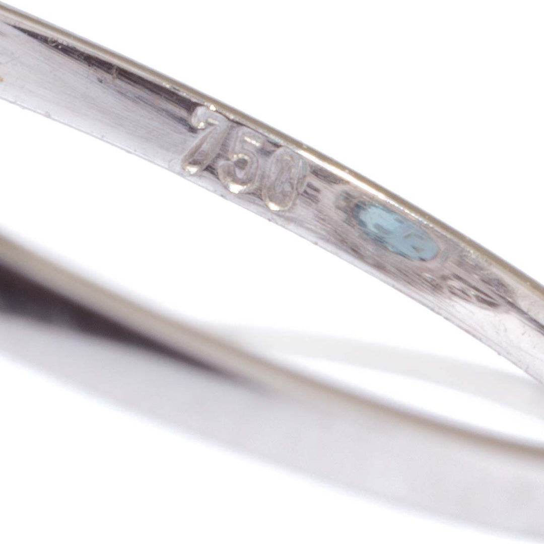 Aquamarin-Diamant-Ring