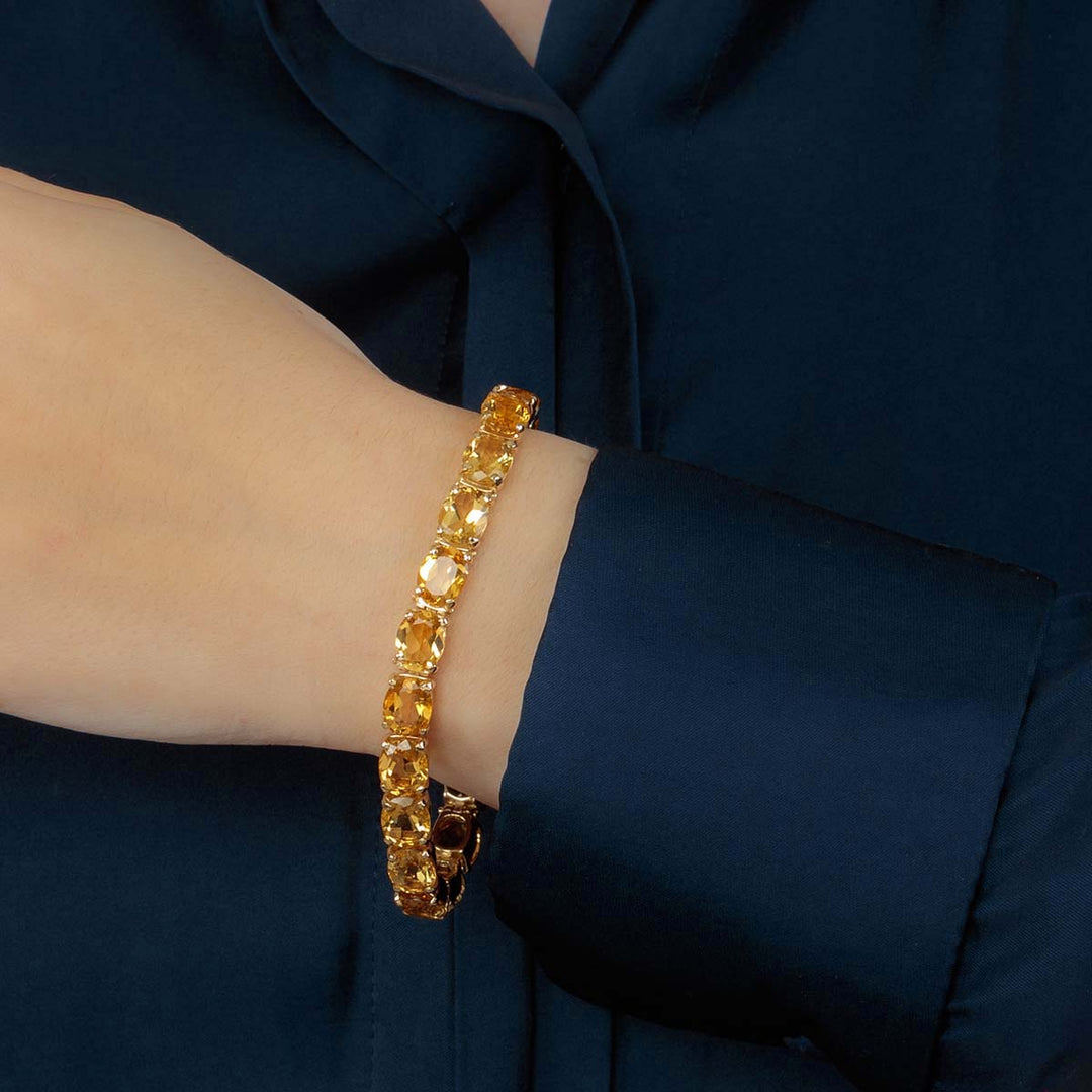 Citrin-Armband