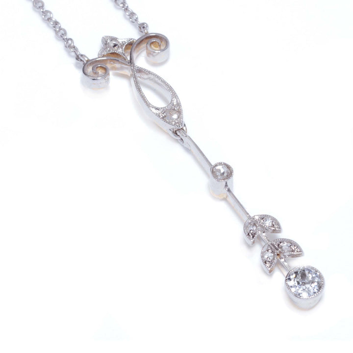 Ankerkette mit Diamant-Anhänger