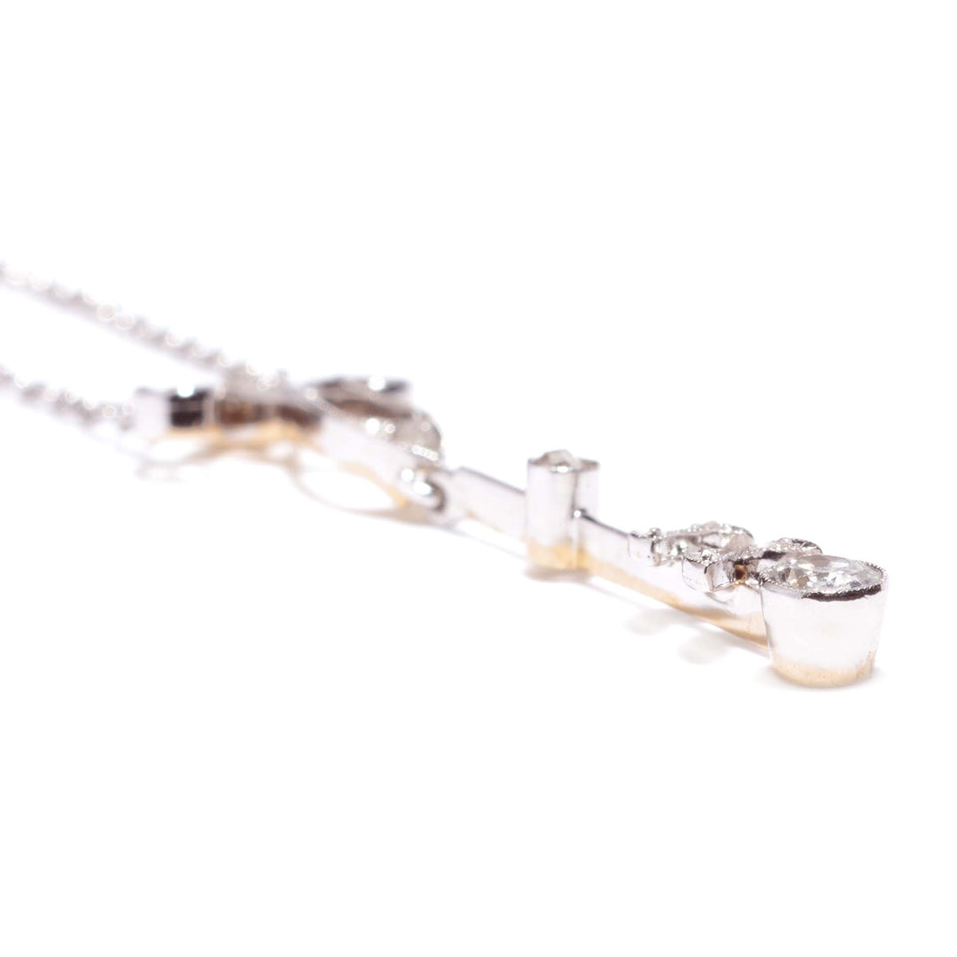 Ankerkette mit Diamant-Anhänger