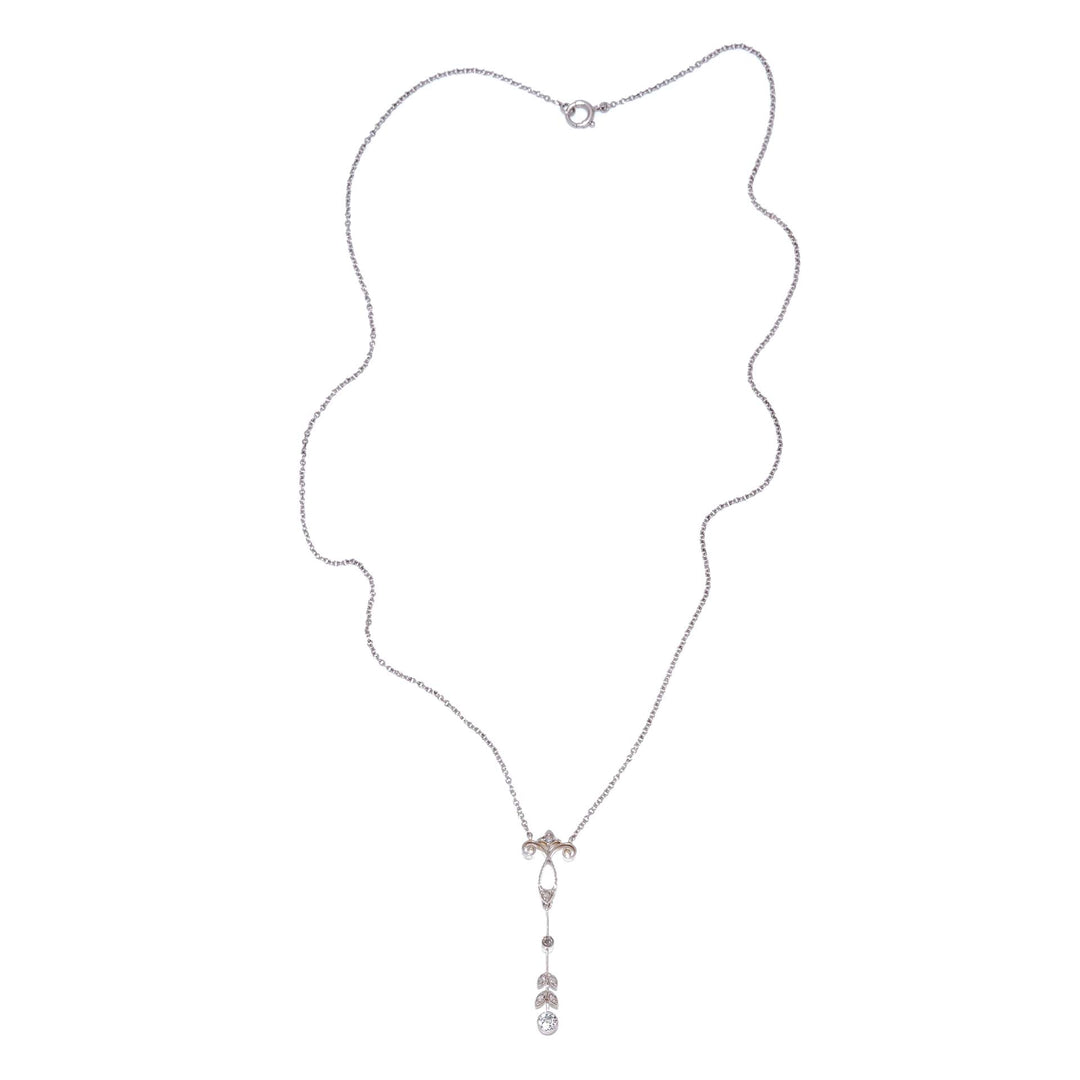 Ankerkette mit Diamant-Anhänger