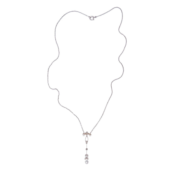 Ankerkette mit Diamant-Anhänger