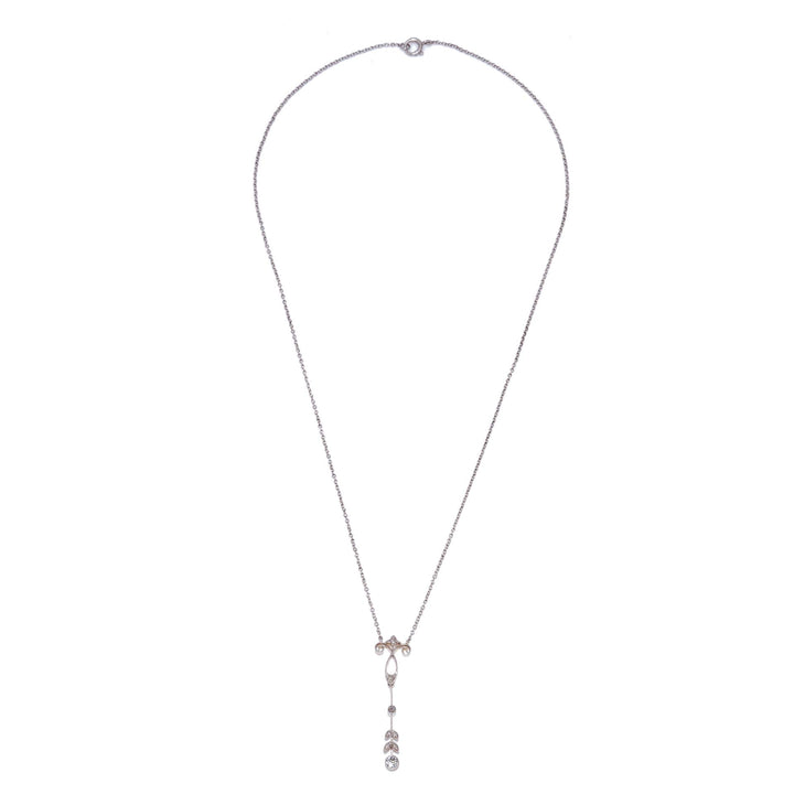 Ankerkette mit Diamant-Anhänger