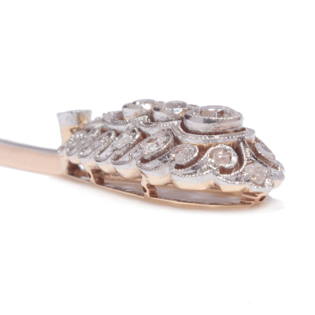 Veneziakette mit Diamant-Anhänger