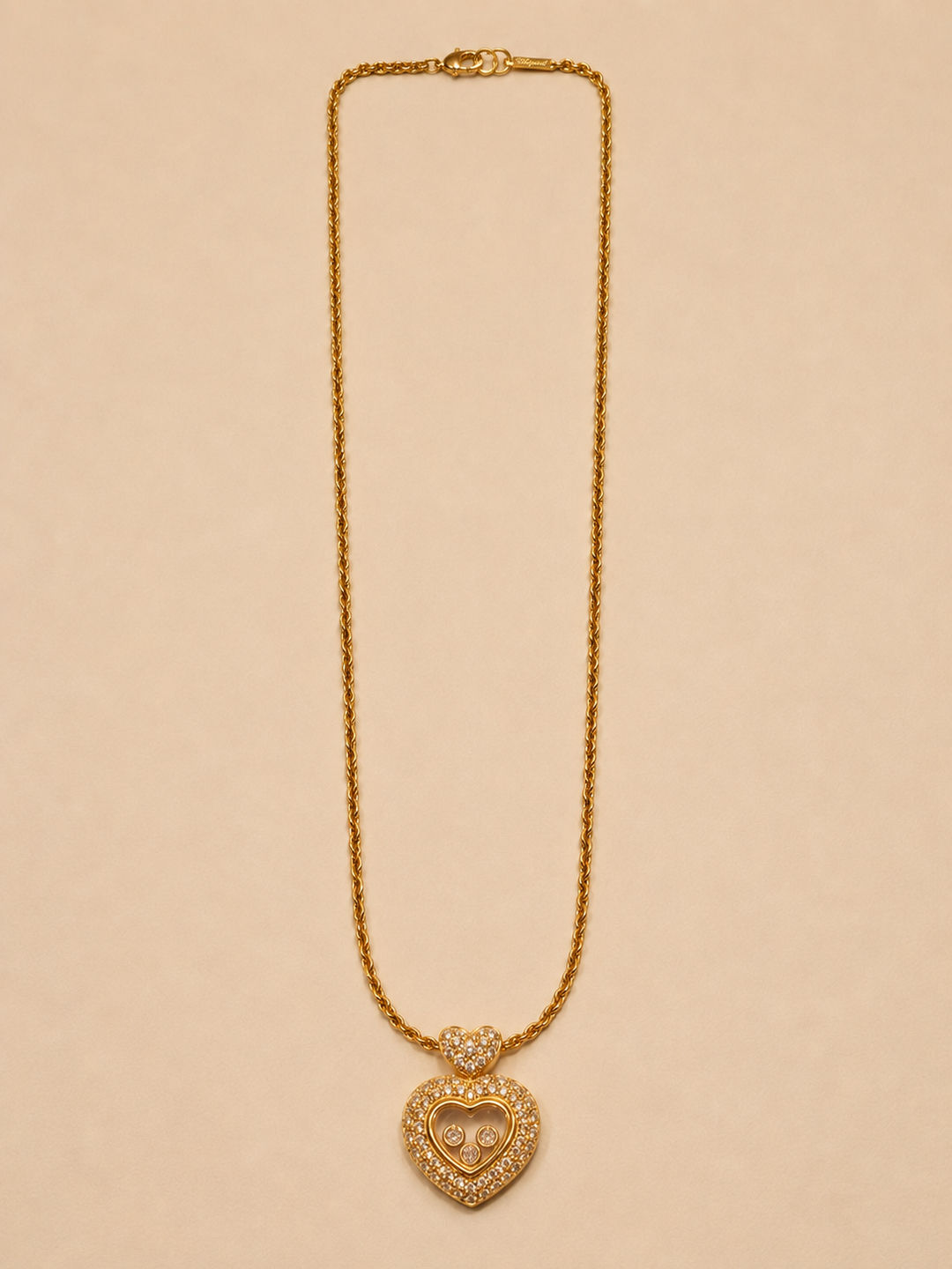 Chopard Kette mit Herz Anhänger