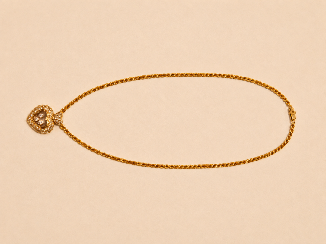Chopard Kette mit Herz Anhänger