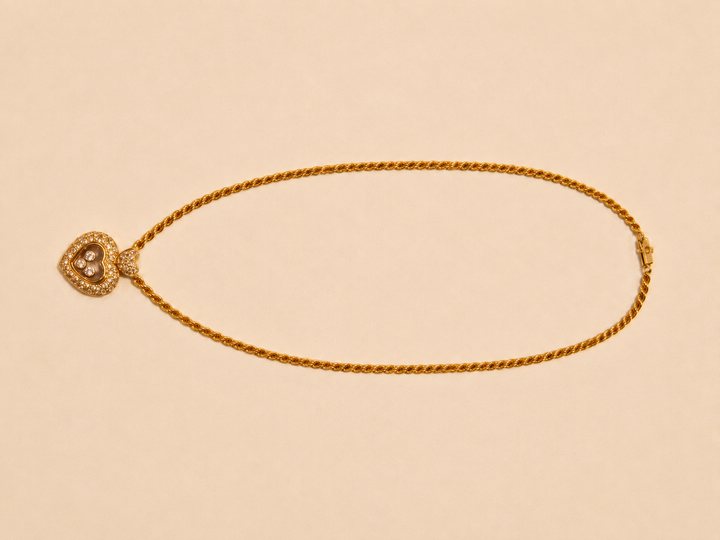Chopard Kette mit Herz Anhänger