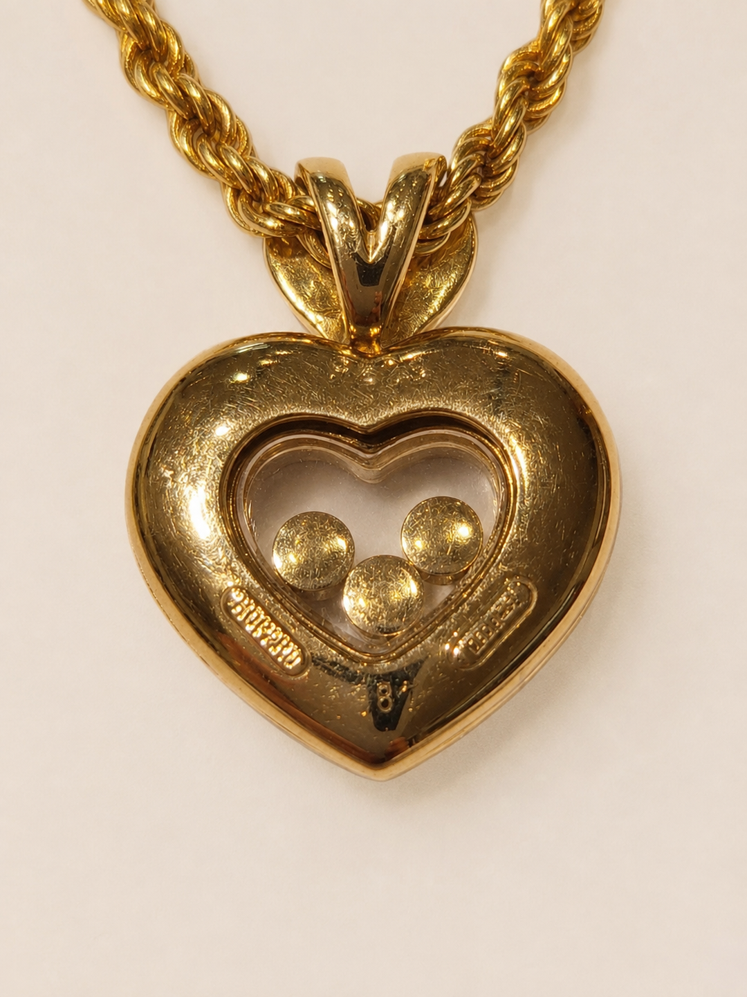 Chopard Kette mit Herz Anhänger