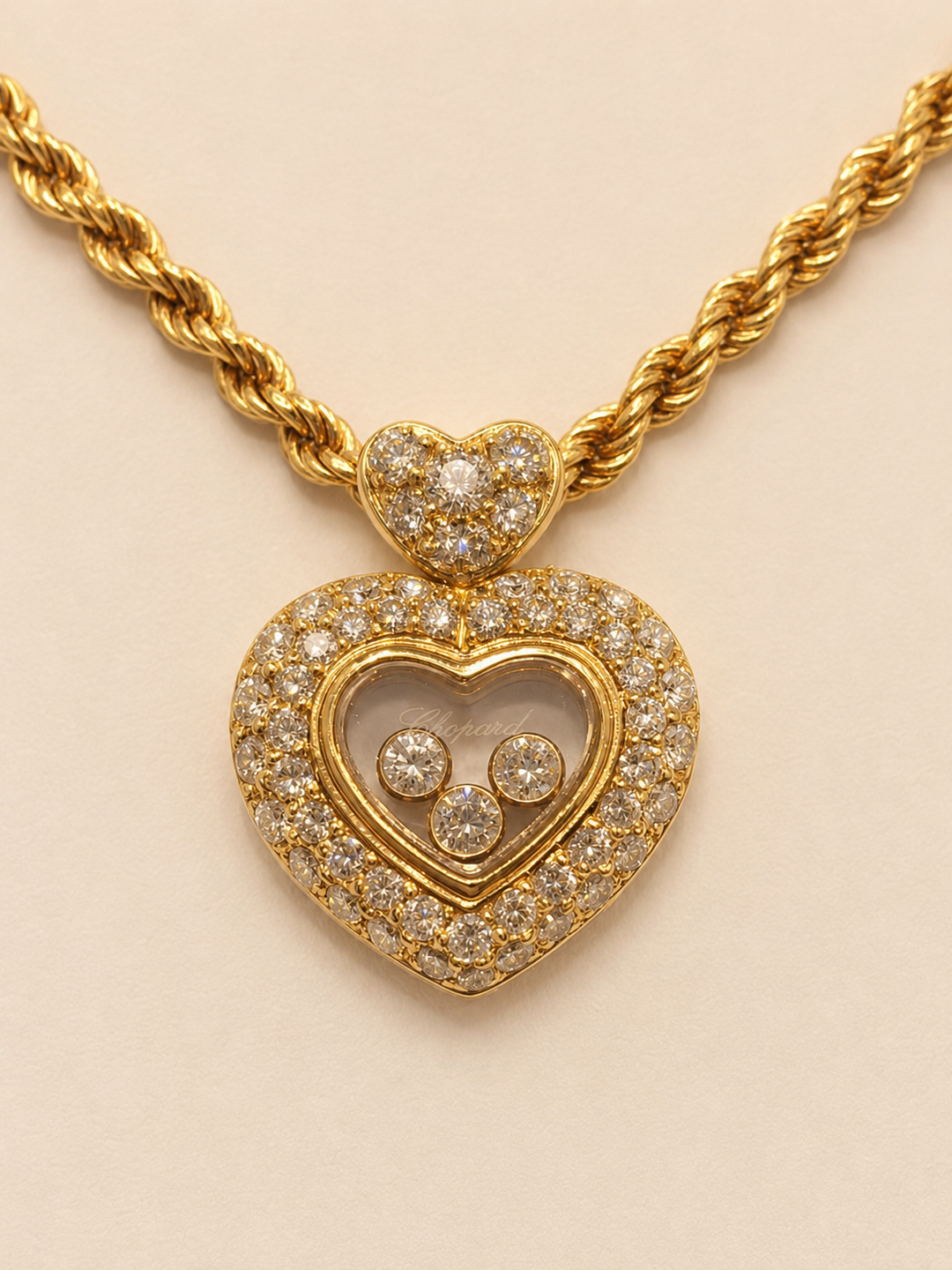 Chopard Kette mit Herz Anhänger