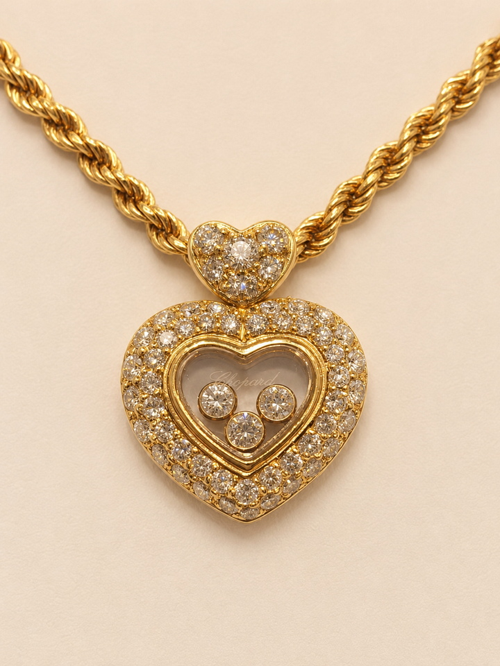 Chopard Kette mit Herz Anhänger
