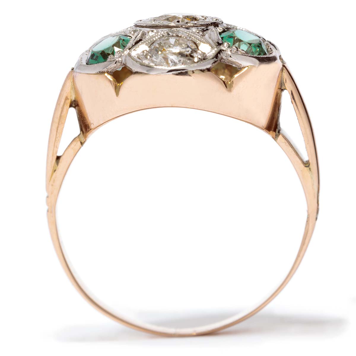 Diamant-Turmalin-Ring